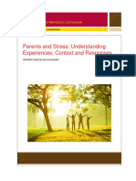 Parents and Stress: Understanding Experiences, Context and Responses