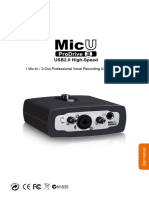 MicU3User Manual V200 English