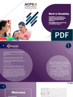 Work in Disability - PowerPoint V1.1