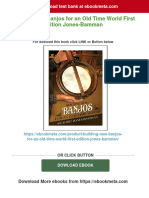 Building New Banjos For An Old Time World First Edition Jones-Bamman Download PDF