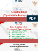 Daftar Team, Fasil, Dan Kelompok P5 Kearifan Lokal