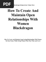 Blackdragon - System Open Relationships