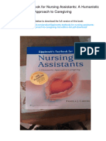 Lippincott's Textbook For Nursing Assistants: A Humanistic Approach To Caregiving. ISBN 1605476358, 978-1605476353