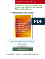 (FREE PDF Sample) New Business Models in The Course of Global Crises in South Asia: Lessons From COVID-19 and Beyond 1st Edition Amina Omrane Ebooks