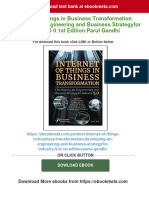 Internet of Things in Business Transformation Developing An Engineering and Business Strategyfor Industry 5 0 1st Edition Parul Gandhi