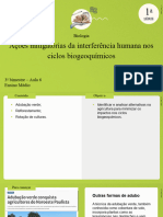 Ações Mitigatórias Da Interferência Humana Nos Ciclos Biogeoquímicos