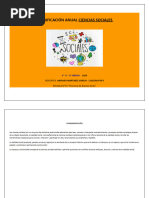 Planificación Anual Sociales 4, 5 y 6