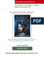 Get Deep Silver Alexis Silver 2 1st Edition J R Rain Matthew S Cox Rain J R Free All Chapters