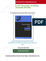 PDF Visual Studio 2017 Succinctly 1st Edition Alessandro Del Sole Download