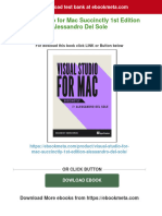 PDF Visual Studio For Mac Succinctly 1st Edition Alessandro Del Sole Download