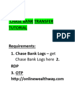 Chase Bank Cashout Method PDF