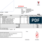 Nota Service Motor