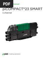 Piab - Vacuum Generators - PiCOMPACT 23 SMART Series - 1-Channel - Instructions Manual