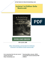 A História Invisível 1st Edition Sofia Nestrovski Download PDF