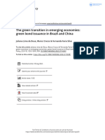 Juliana de Deus - The Green Transition in Emerging Economies Green Bond Issuance in Brazil and China