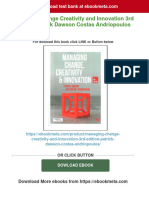 (PDF Download) Managing Change Creativity and Innovation 3rd Edition Patrick Dawson Costas Andriopoulos Fulll Chapter