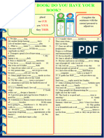 STUDENT Possessive-Adjectives-For-Young-Learners-With-Key-Grammar-Drills - 135193