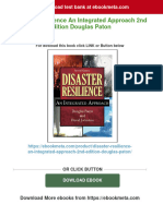 Get Disaster Resilience An Integrated Approach 2nd Edition Douglas Paton Free All Chapters