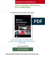 Military Pyrotechnics: Principles and Practices, 2022 1st Edition Bose All Chapter Instant Download