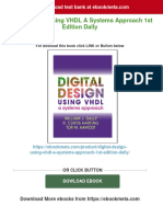 Digital Design Using VHDL A Systems Approach 1st Edition Dally Download PDF