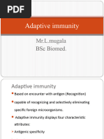 Adaptive Immunity 2022 Notes