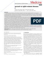 Therapeutic Approach To IgG4-related Disease