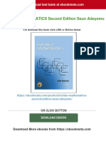 FURTHER MATHEMATICS Second Edition Seun Adeyemo 2024 Scribd Download