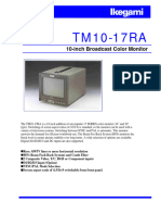 Ikegami TM10-17RA Brochure