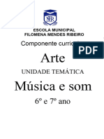 Apostila de Arte - Musica 6º e 7º Ano - para Impressão