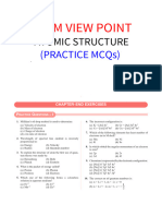 Practice MCQs (Atomic Structure)