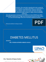 Diapositivas Upao (Coordinacion Del Curso) - Diabetes Mellitus