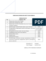 Profil Indikator Pencegahan Dan Pengendalian Infeksi