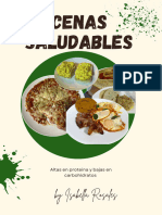 Cenas Saludables: by Isabella Rosales