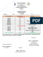 GRADE 6 (Teachers Program) S. Y. 2023-2024