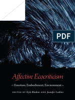 Affective Ecocriticism - Placing Feeling in The Anthropocene