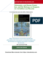 Christianity, Philosophy, and Roman Power. Constantine, Julian, and The Bishops On Exegesis and Empire 1st Edition Lea Niccolai