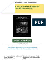 (PDF Download) O Problema Da Autoridade Política 1st Edition Michael Huemer Fulll Chapter