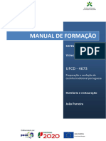 Manual Ufcd 4673 Preparaçao e Confeao de Cozinha Tradicional Portuguesa