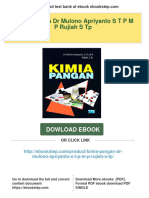 Get Kimia Pangan DR Mulono Apriyanto S T P M P Rujiah S TP Free All Chapters