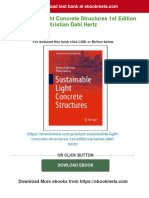 PDF Sustainable Light Concrete Structures 1st Edition Kristian Dahl Hertz Download