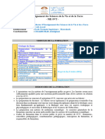 Master Enseignement Des Sciences de La Vie Et de La Terre - Me-Svt