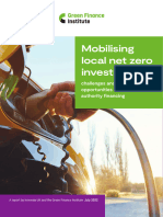 Mobilising Net Zero Investments