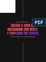 Cómo Crecer A 100k en Instagram Con Reels y Triplicar Tus Ventas