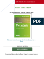 Full Download Metastasis Ulrike S Stein PDF