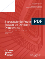 Vol1. Separacao de Poderes Estado de Direito e Democracia