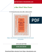 Instant Download What Do Men Want? Nina Power PDF All Chapter