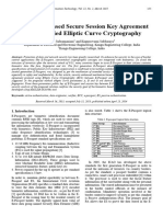 2015 A Biometric Based Secure Session Key Agreement