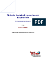 7969 - SÍNTESE DOUTRINAL E PRÁTICA DO ESPIRITISMO (Idioma Espanhol) - LÉON DENIS