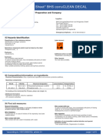 MSDS corruCLEAN Decal en
