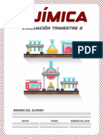 Examen Química - Trimestre 2